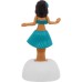 Voila Solar Powered Dancing Hula Girl Swinging Bobble Doll Gift Car Home_Assorted Color